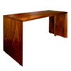 無垢材の木目を存分に引き出した手作りインテリア家具カウンターテーブル”プレミオ”。 